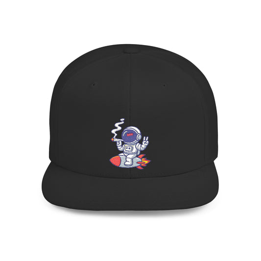 The Astronaut Stitched Snapback Hat