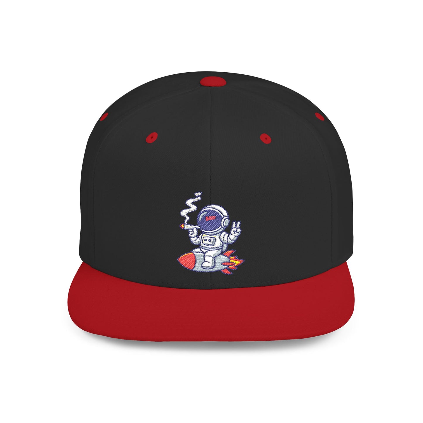The Astronaut Stitched Snapback Hat