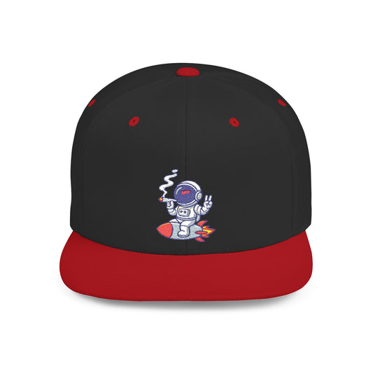 The Astronaut Stitched Snapback Hat
