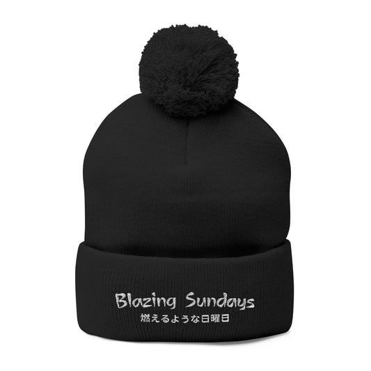 CANON Pom-Pom Knit Cap