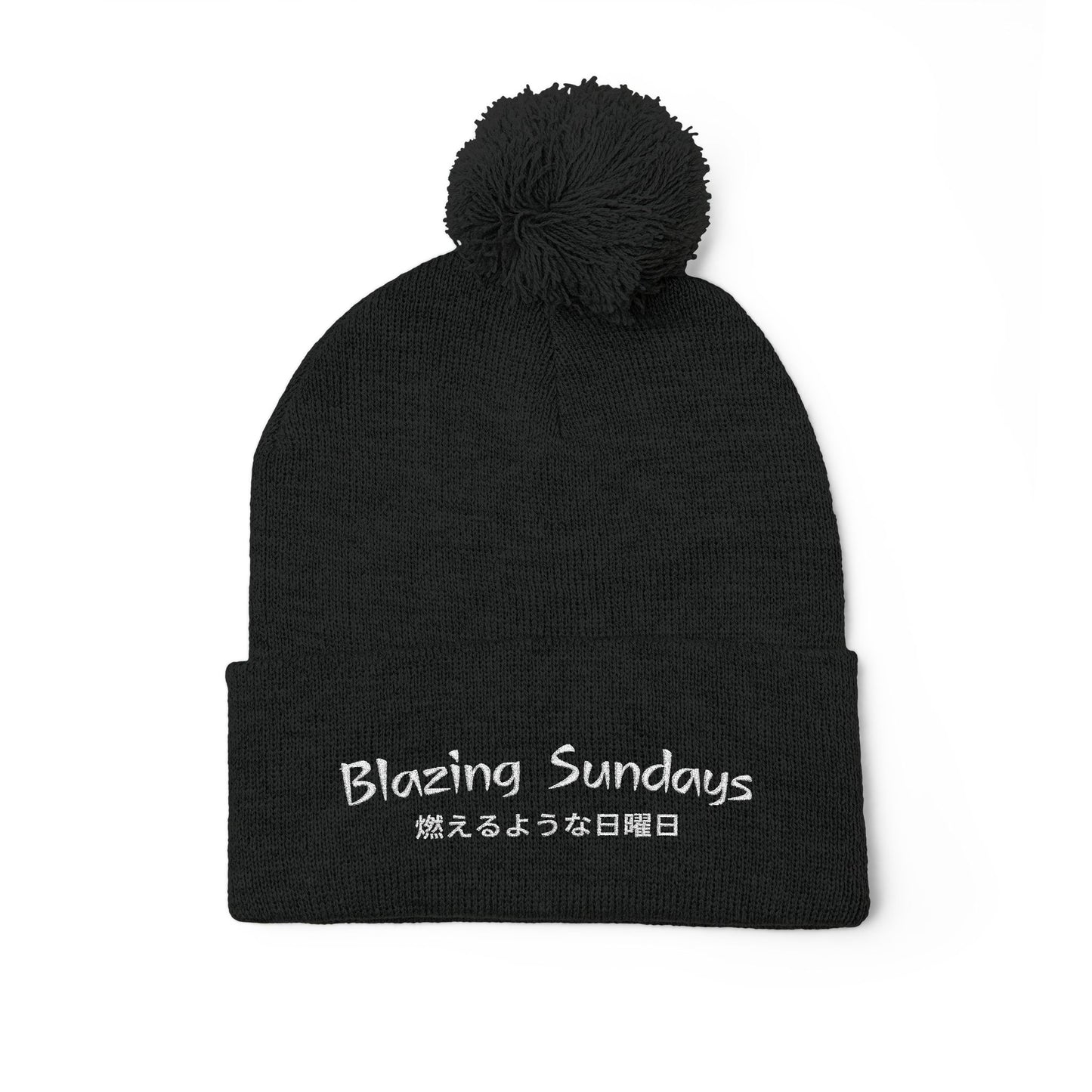 CANON Pom-Pom Knit Cap