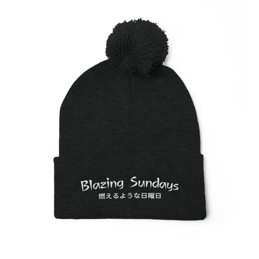 CANON Pom-Pom Knit Cap