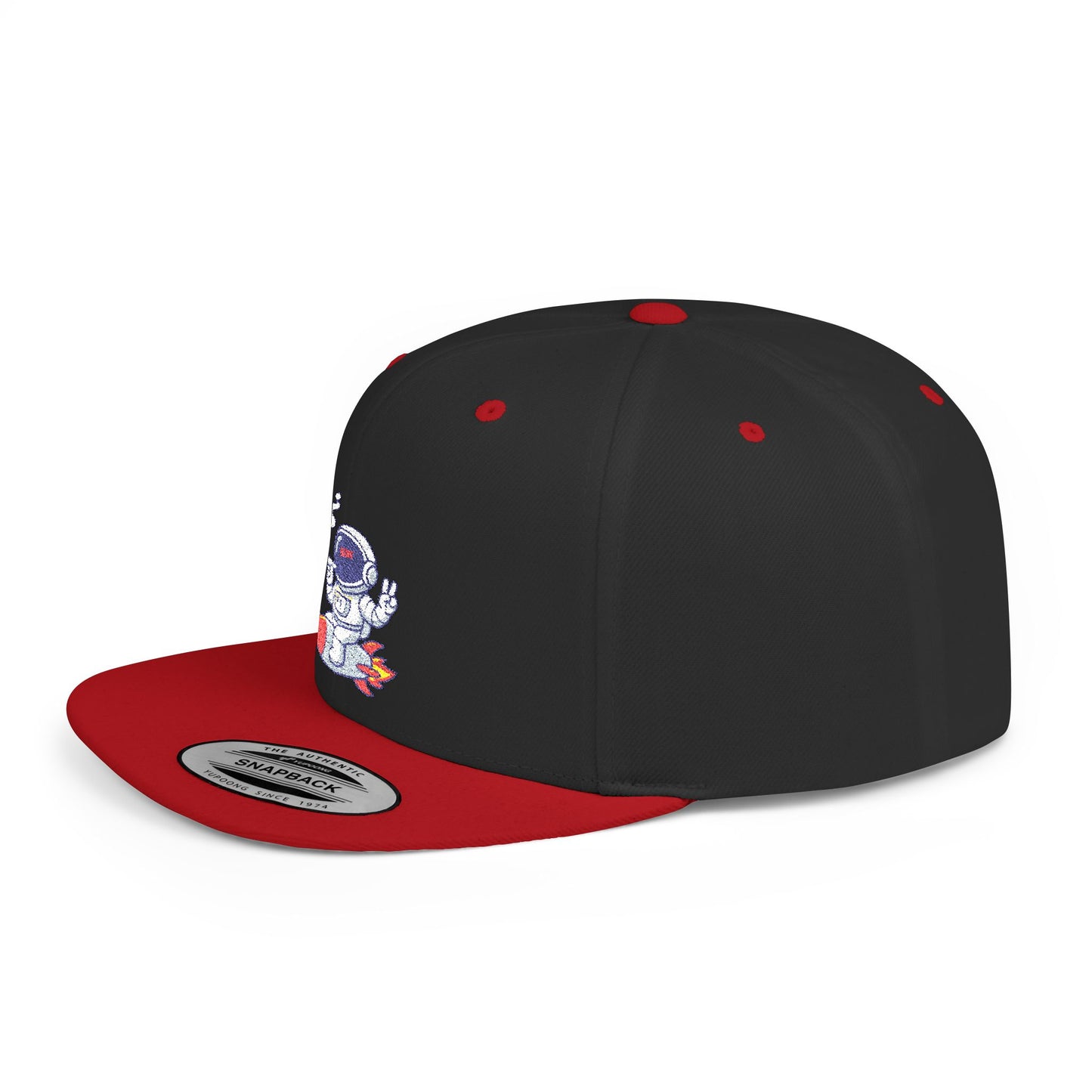 The Astronaut Stitched Snapback Hat