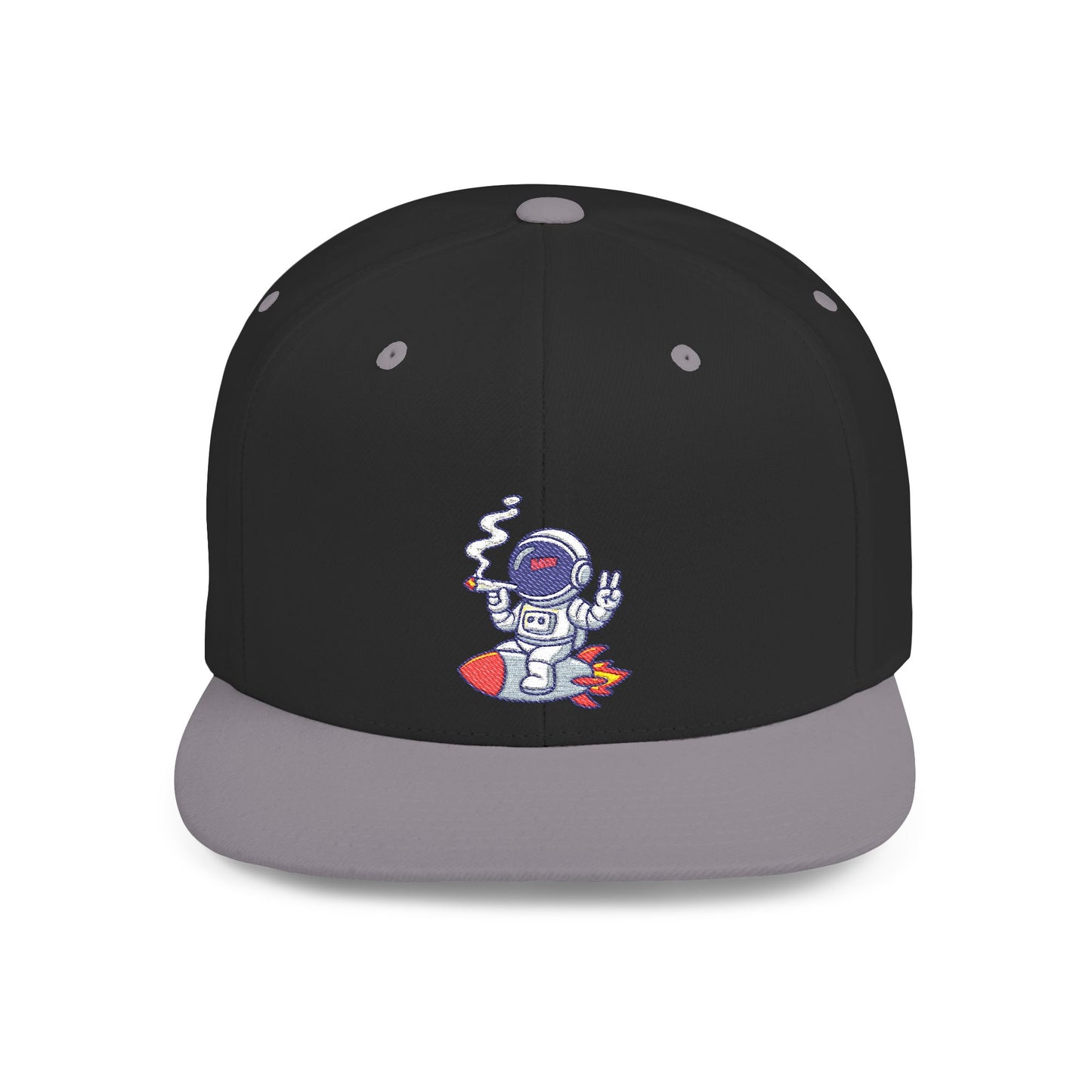 The Astronaut Stitched Snapback Hat