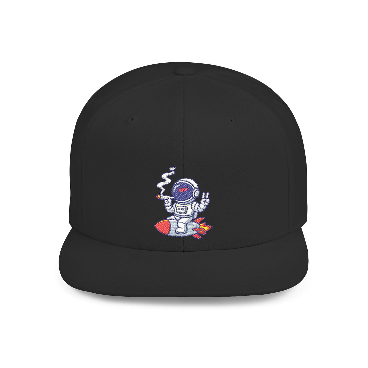 The Astronaut Stitched Snapback Hat