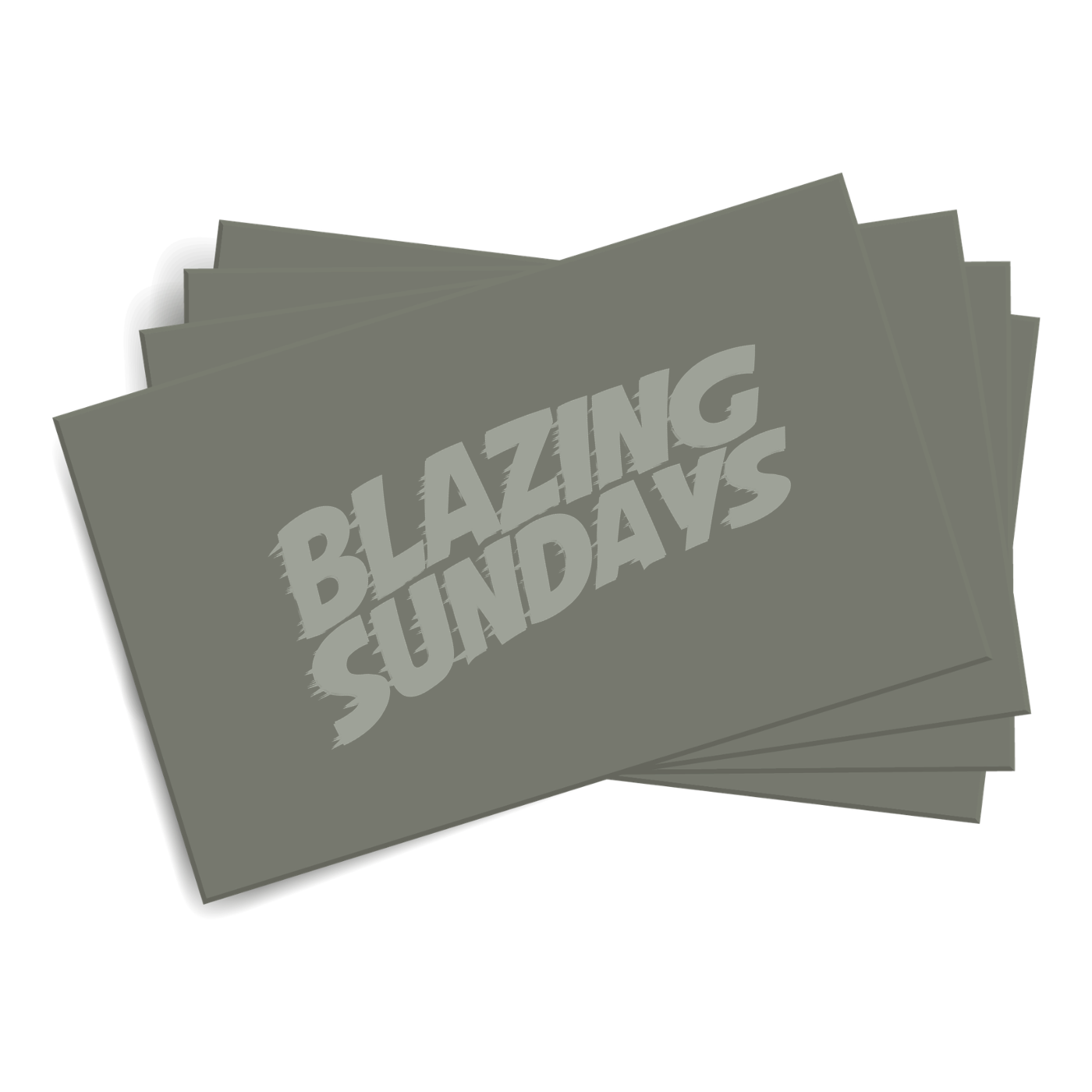 The Organic Rolling Card (Pack of 5)